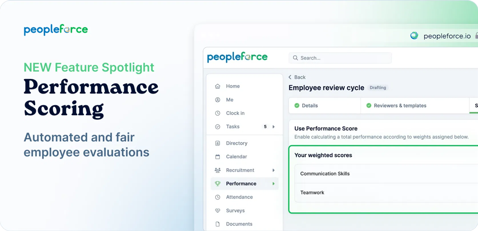 Presenting performance scoring — for your fair employees’ evaluation